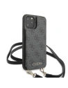 Kup Etui Guess GUHCN65CB4GG Apple iPhone 11 Pro Max szary/grey hard case 4G Crossbody - GUE251GRY - {ean13} - Sklep Home Screen
