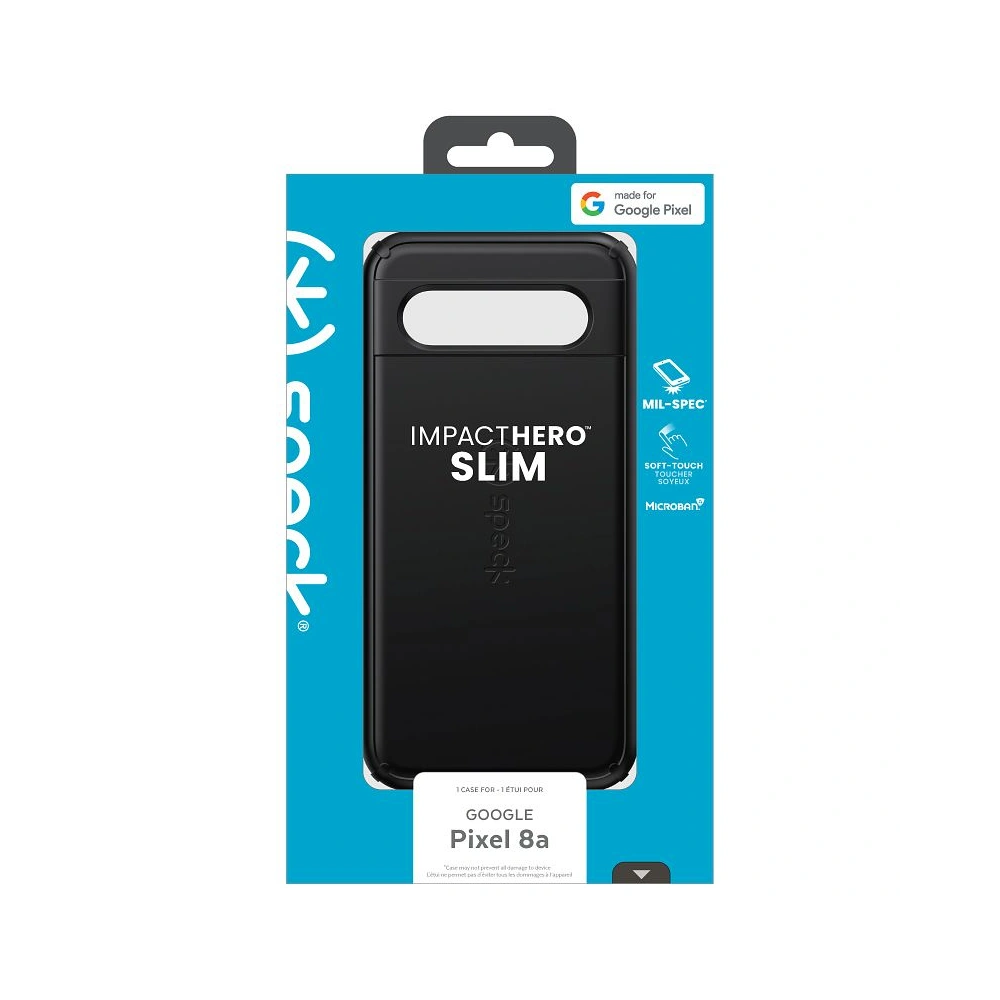 Etui Speck ImpactHero Slim Google Pixel 8a Czarny