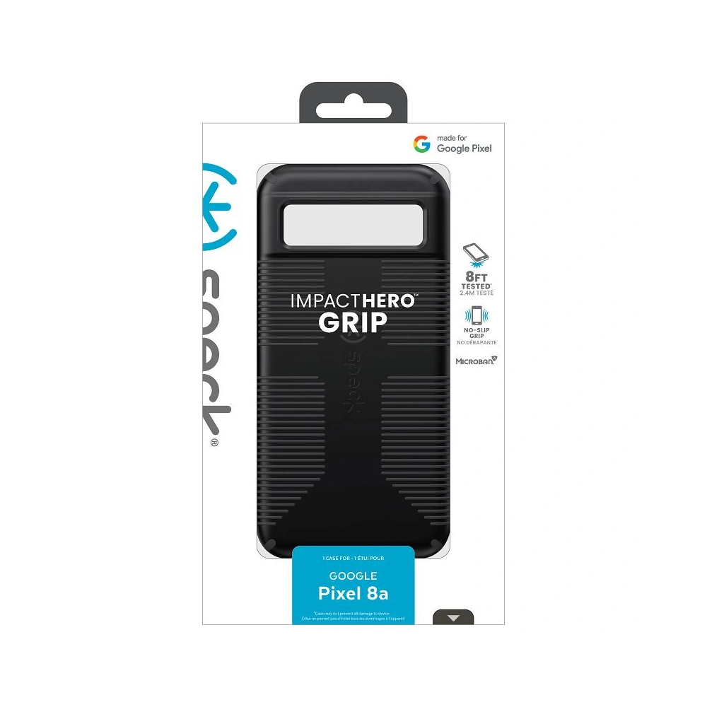 Etui Speck ImpactHero Grip Google Pixel 8a Czarny