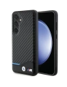 Case BMW BMHCSA5522NBCK Samsung Galaxy A55 Leder Carbon schwarz/black