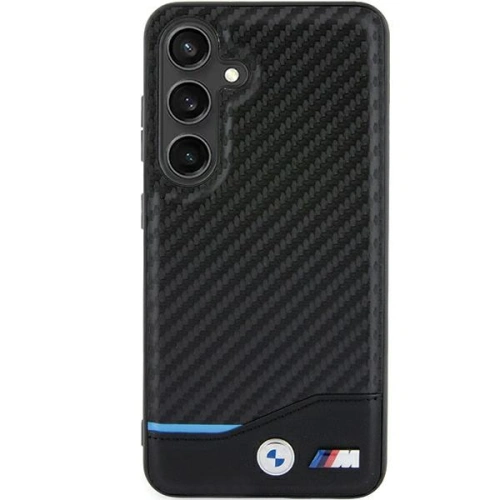 Kup Etui BMW BMHCSA5522NBCK Samsung Galaxy A55 Leather Carbon negru/black - BMW681 - {ean13} - Sklep Home Screen