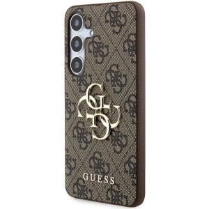Kup Etui Guess GUHCSA354GMGBR Samsung Galaxy A35 hardcase 4G Big Metal Logo brązowy/brown - GUE3429 - {ean13} - Sklep Home Screen