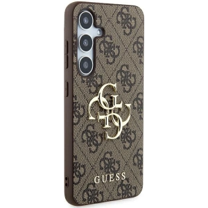 Kup Etui Guess GUHCSA354GMGBR Samsung Galaxy A35 hardcase 4G Big Metal Logo brązowy/brown - GUE3429 - {ean13} - Sklep Home Screen