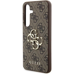 Kup Etui Guess GUHCSA354GMGBR Samsung Galaxy A35 hardcase 4G Big Metal Logo brązowy/brown - GUE3429 - {ean13} - Sklep Home Screen