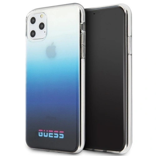Kup Etui Guess GUHCN65DGCNA Apple iPhone 11 Pro Max albastru/gradient blue hard case California - GUE252BLU - {ean13} - Sklep Home Screen