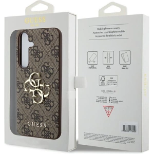 Kup Etui Guess GUHCSA354GMGBR Samsung Galaxy A35 hardcase 4G Big Metal Logo brązowy/brown - GUE3429 - {ean13} - Sklep Home Screen