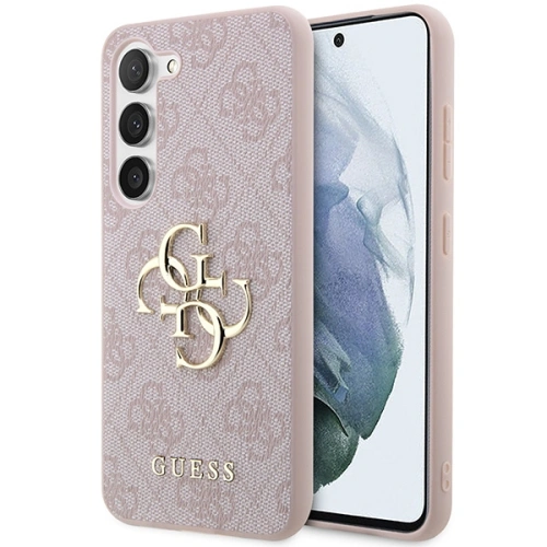 Kup Etui Guess GUHCSA354GMGPI Samsung Galaxy A35 hardcase 4G Big Metal Logo różowy/pink - GUE3431 - {ean13} - Sklep Home Screen