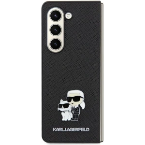 Kup Etui Karl Lagerfeld KLHCSA35SAKCNPK Samsung Galaxy A35 hardcase Saffiano Karl&Choupette Pin negru/black - KLD1990 - {ean13} - Sklep Home Screen
