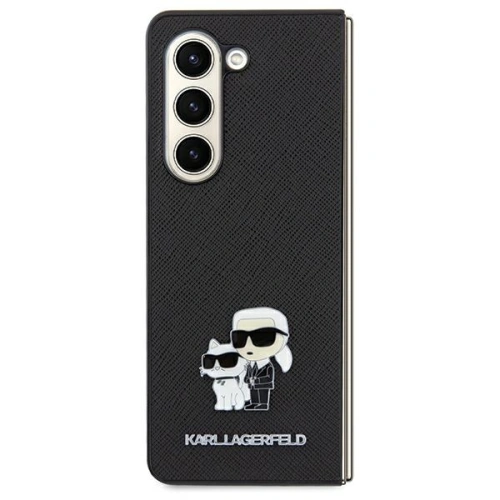 Buy Karl Lagerfeld KLHCSA55SAKCNPK Samsung Galaxy A55 hardcase Saffiano Karl&Choupette Pin black - KLD1991 - {ean13} - Home Screen Store Europe