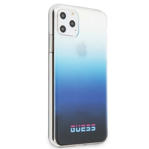 Buy Guess GUHCN65DGCNA iPhone 11 Pro Max gradient blue hard case California - GUE252BLU - {ean13} - Home Screen Store Europe