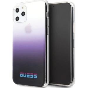 Etui Guess GUHCN65DGCPU Apple iPhone 11 Pro Max purpurová/gradient purple hard case California