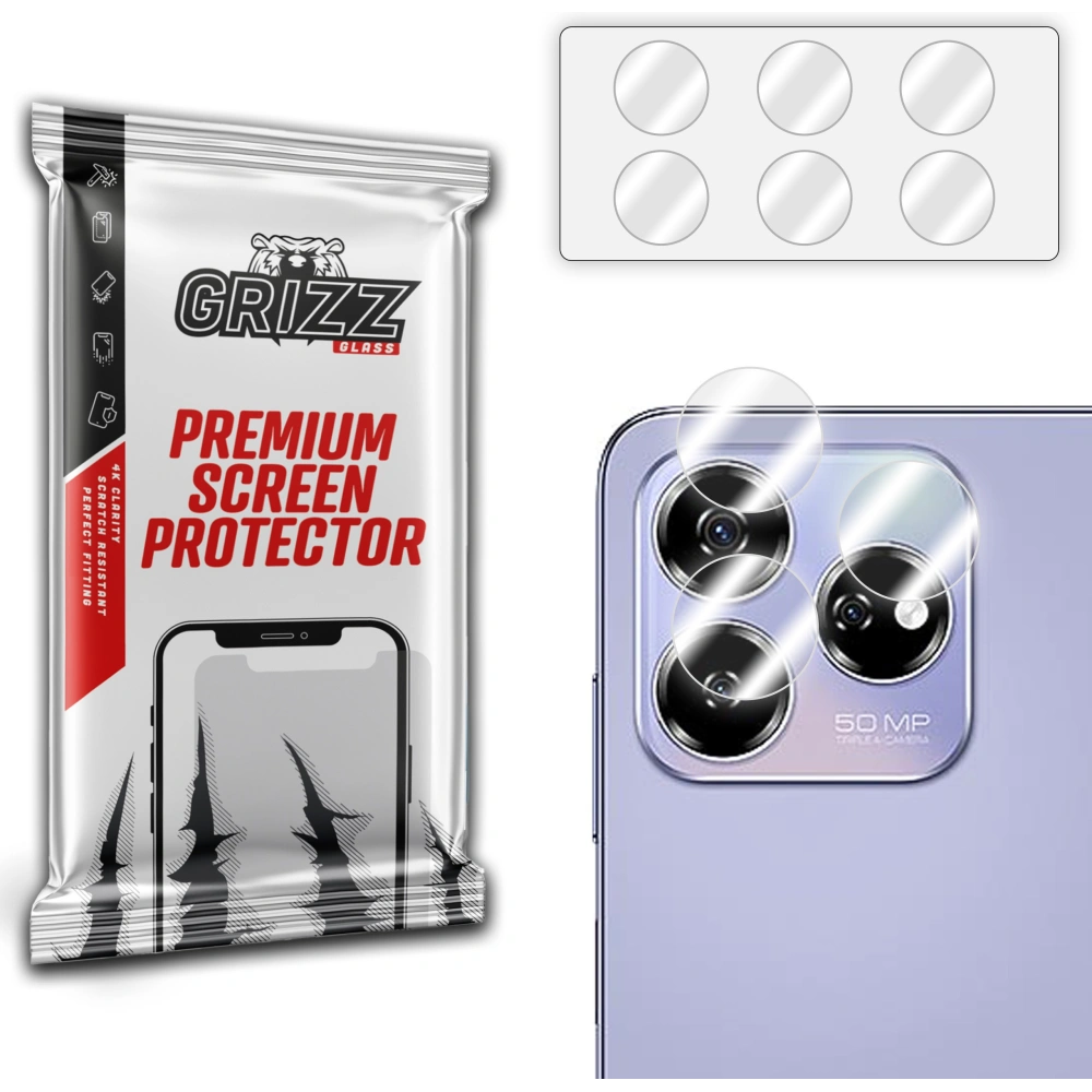 Szkło na aparat GrizzGlass HybridGlass Camera do ZTE Axon 60