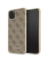 Etui Guess GUHCN65G4GB Apple iPhone 11 Pro Max hnědý/brown hard case 4G Collection