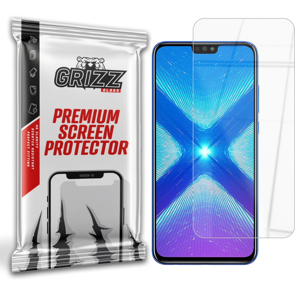 Szkło hybrydowe GrizzGlass HybridGlass do Honor 8x