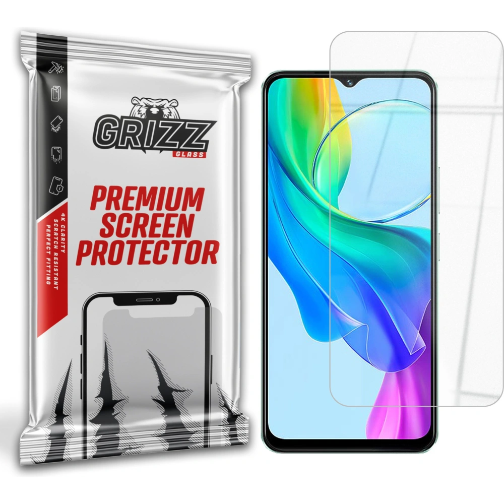 Szkło hybrydowe GrizzGlass HybridGlass do Vivo Y18e