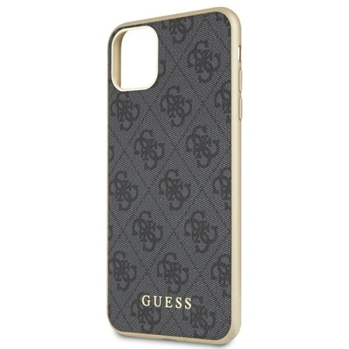 Kup Etui Guess GUHCN65G4GG Apple iPhone 11 Pro Max gri/grey hard case 4G Collection - GUE255GRY - {ean13} - Sklep Home Screen