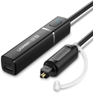 Kup Transmiter Bluetooth 4.2 UGREEN ze złączem optycznym / Toslink, aptX (czarny) - UGR199BLK - {ean13} - Sklep Home Screen
