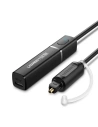 Bluetooth 4.2 vysílač UGREEN s optickým/Toslink konektorem, aptX (černý)