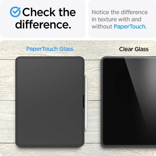 Kup Szkło hartowane Spigen Paper Touch Apple iPad Pro 11" 2024 (5. generacji) Matte Clear - SPN3410 - {ean13} - Sklep Home Screen