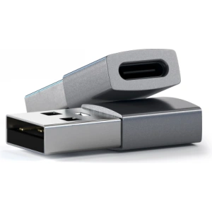 Buy Satechi Aluminium Adapter USB-A / USB-C space gray - STH132 - {ean13} - Home Screen Store Europe