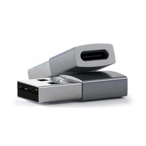 Kup Adapter Satechi aluminiu USB-A / USB-C gri spațial - STH132 - {ean13} - Sklep Home Screen