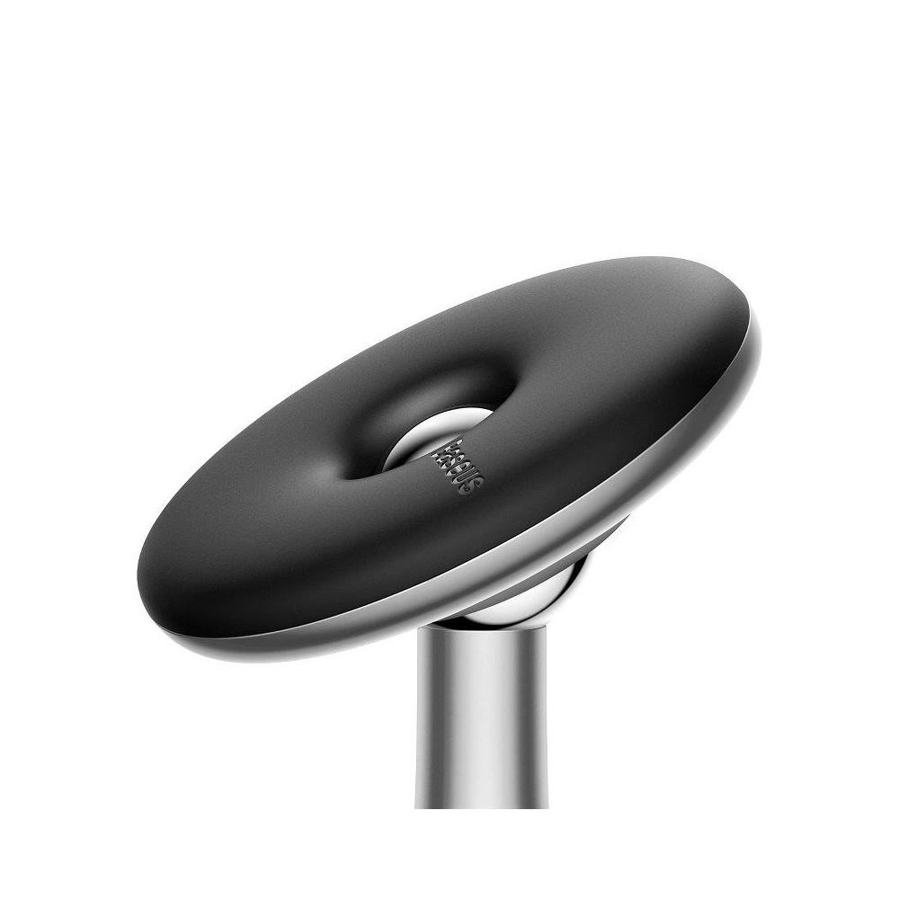 Magnetyczny uchwyt samochodowy Baseus Star Ring do deski rozdzielczej (srebrny)