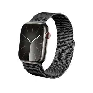 Kup Crong Milano Steel Apple Watch 4/5/6/7/8/9/SE/Ultra 42/44/45/49mm grafitfarben - 5904310703840 - {ean13} - Sklep Home Screen