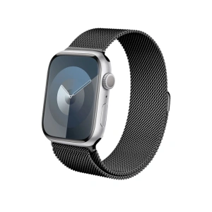 Kup Pasek Crong Milano Steel Apple Watch 4/5/6/7/8/9/SE/Ultra 42/44/45/49mm grafitový - 5904310703840 - {ean13} - Sklep Home Screen