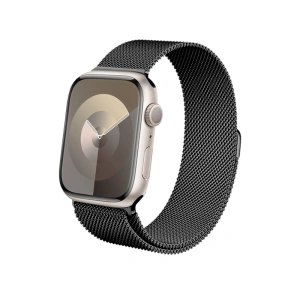 Kup Crong Milano Steel Apple Watch 4/5/6/7/8/9/SE/Ultra 42/44/45/49mm grafitfarben - 5904310703840 - {ean13} - Sklep Home Screen