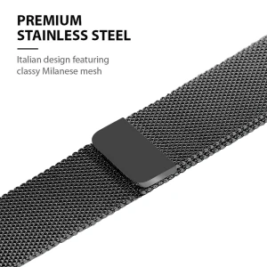 Kup Crong Milano Steel Apple Watch 4/5/6/7/8/9/SE/Ultra 42/44/45/49mm grafitfarben - 5904310703840 - {ean13} - Sklep Home Screen