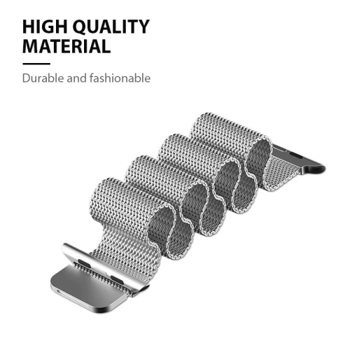 Buy Belt Crong Milano Steel Apple Watch 4/5/6/7/8/9/SE/Ultra 42/44/45/49mm graphite - 5904310703840 - {ean13} - Home Screen Store Europe
