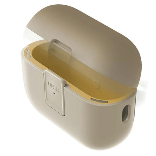 Kup Etui UNIQ Clyde Lock Case Apple AirPods 1 / 2 beżowo-żółty/ivory-canary yellow - UNIQ1160 - {ean13} - Sklep Home Screen