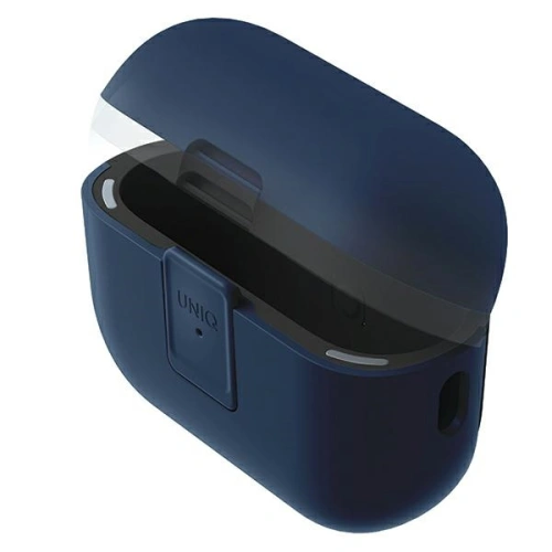 Kup Etui UNIQ Clyde Lock Case Apple AirPods 1 / 2 niebiesko-ciemnoszary/royal blue-dark grey - UNIQ1161 - {ean13} - Sklep Home Screen