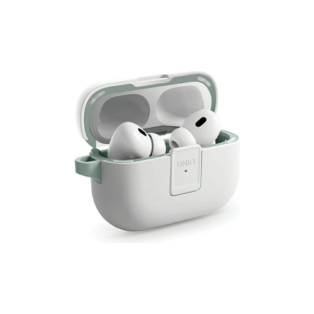 Etui UNIQ Clyde Lock Case Apple AirPods 1 / 2 niebiesko-ciemnoszary/royal blue-dark grey