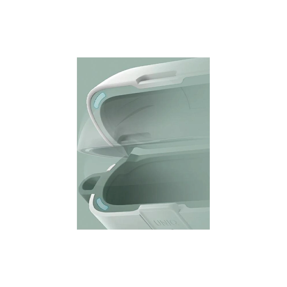 Etui UNIQ Clyde Lock Case Apple AirPods 1 / 2 niebiesko-ciemnoszary/royal blue-dark grey