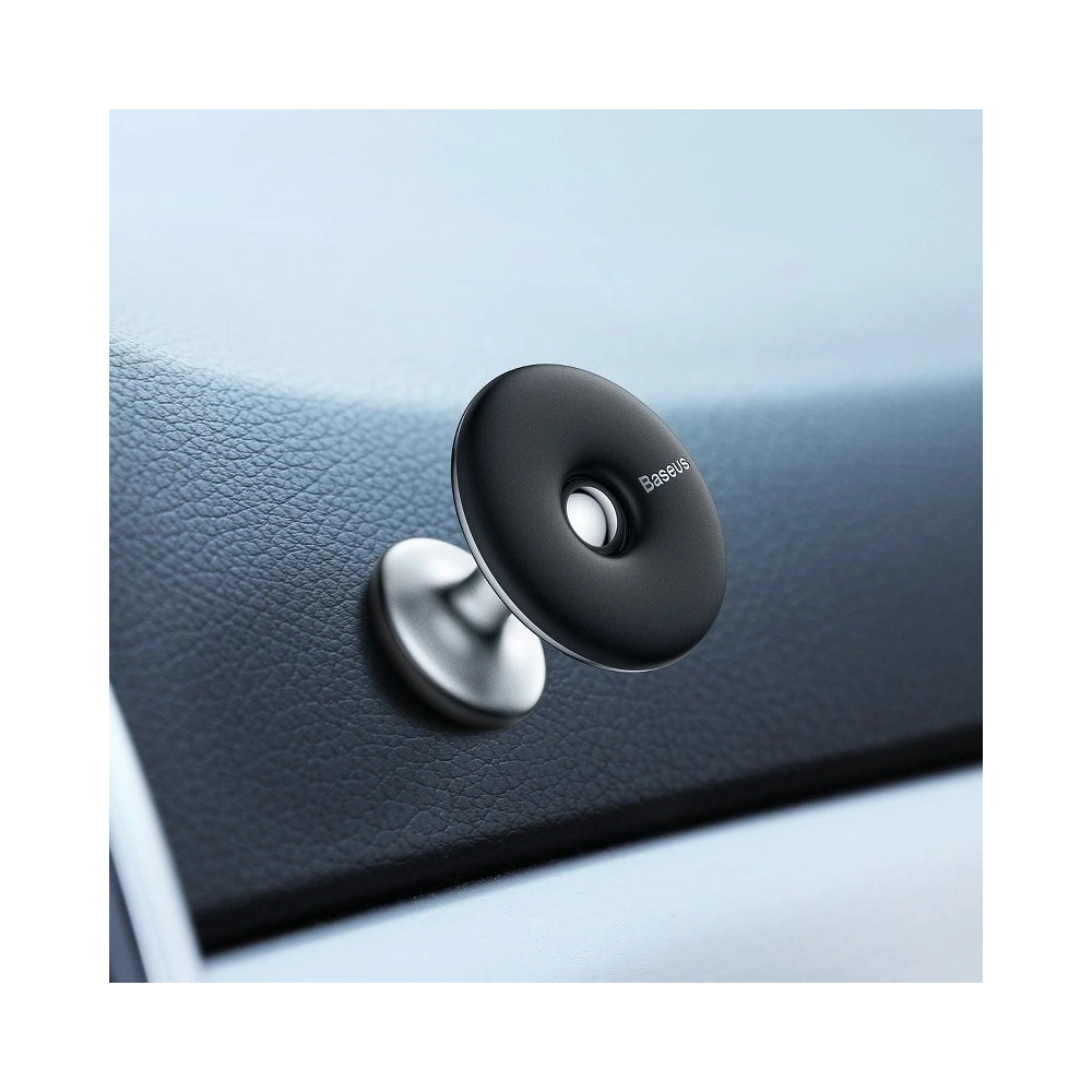 Magnetyczny uchwyt samochodowy Baseus Star Ring do deski rozdzielczej (srebrny)