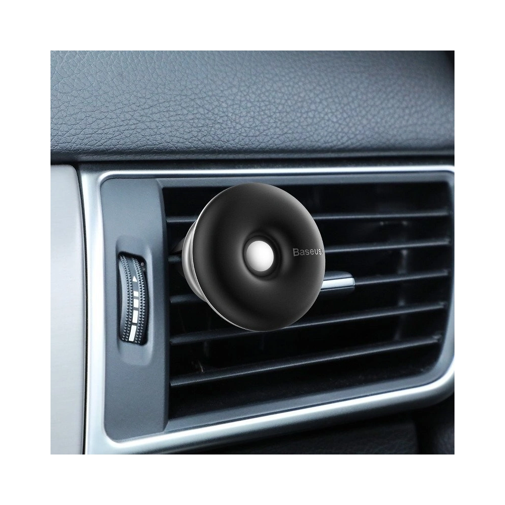 Magnetyczny uchwyt samochodowy Baseus Star Ring do kratki (srebrny)