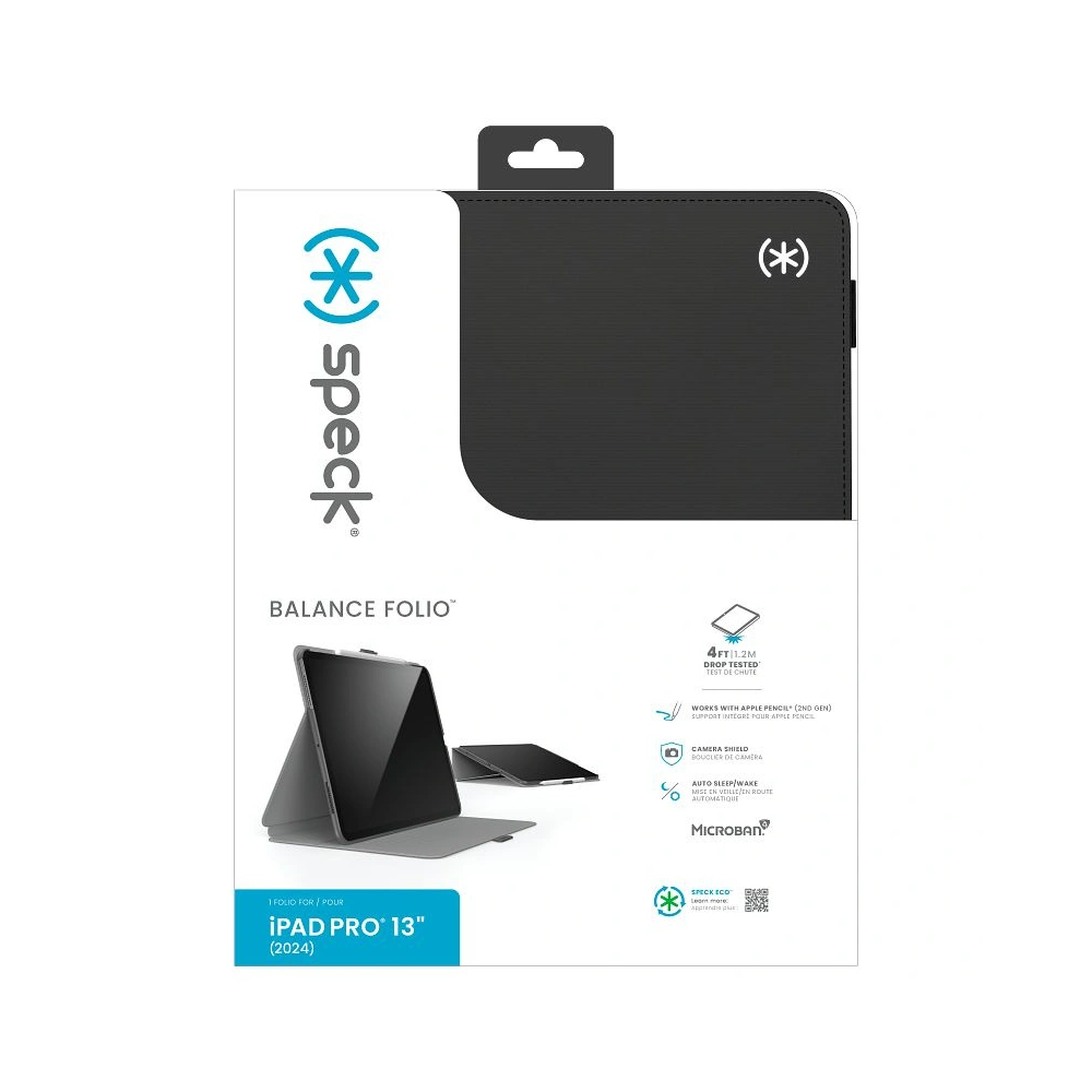 Etui Speck Balance Folio Apple iPad Pro 13" 2024 (7. generacji) Black
