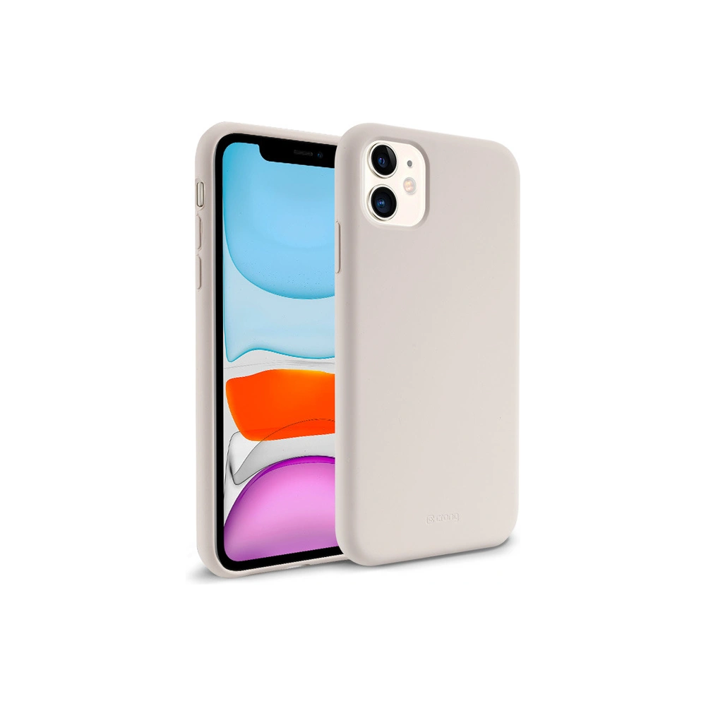 Etui Crong Color Cover Apple iPhone 11 kamienny beż
