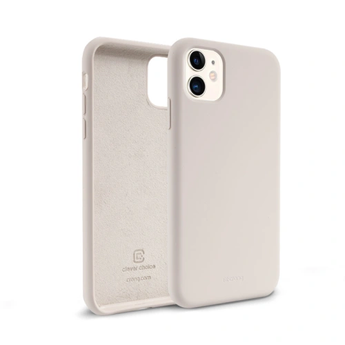 Kup Case Crong Farbcover Apple iPhone 11 steinbeige - CRG729 - {ean13} - Sklep Home Screen
