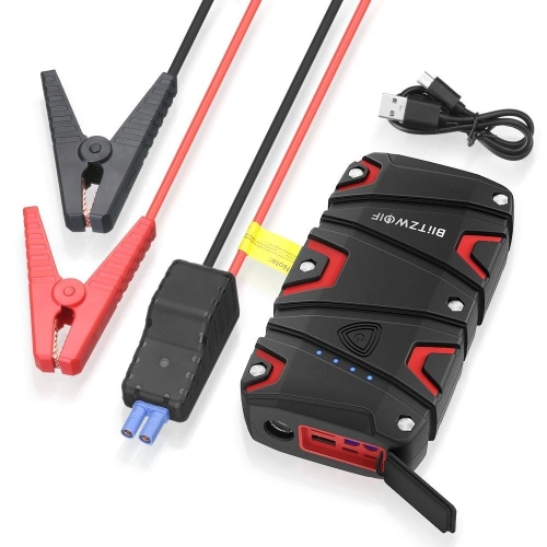 Kup Jump Starter Powerbank Indítóakkumulátor BlitzWolf BW-JS1 12000mAh, 800A - BLZ202 - {ean13} - Sklep Home Screen