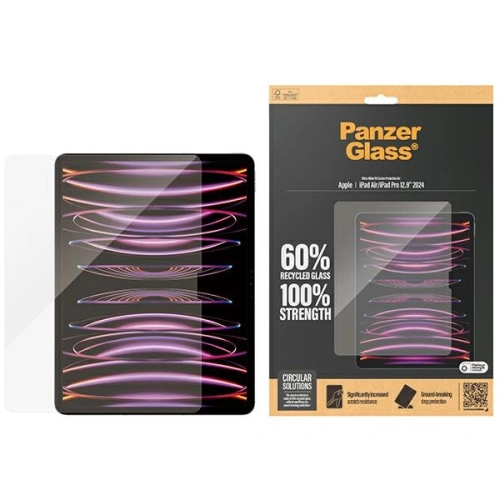 Kup Gehärtetes Glas PanzerGlass Ultra-Wide Fit Apple iPad Air 13" 2024 (6. Generation) / iPad Pro 13" 2024 (7. Generation) Bildschirmschutz - PZG617 - {ean13} - Sklep Home Screen