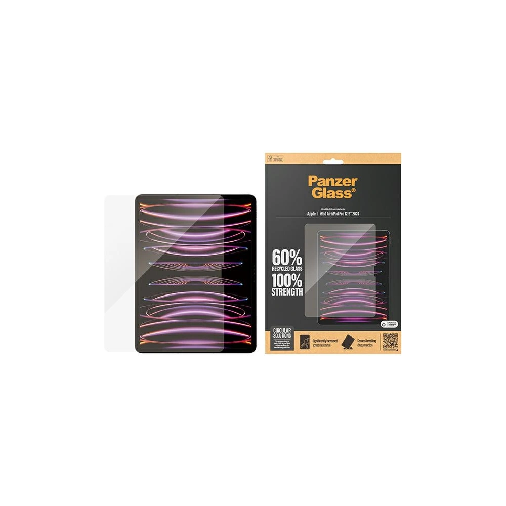 Szkło hartowane PanzerGlass Ultra-Wide Fit Apple iPad Air 13" 2024 (6. generacji) / iPad Pro 13" 2024 (7. generacji) Screen Protection