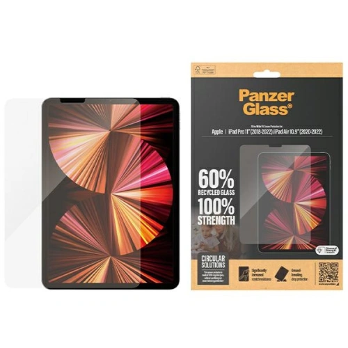 Kup Tvrzené sklo PanzerGlass Ultra-Wide Fit Apple iPad Pro 11 2018-2022 (1-4. generace) / iPad Air 10.9 2020/2022 (4. a 5. generace) Ochrana obrazovky - PZG619 - {ean13} - Sklep Home Screen