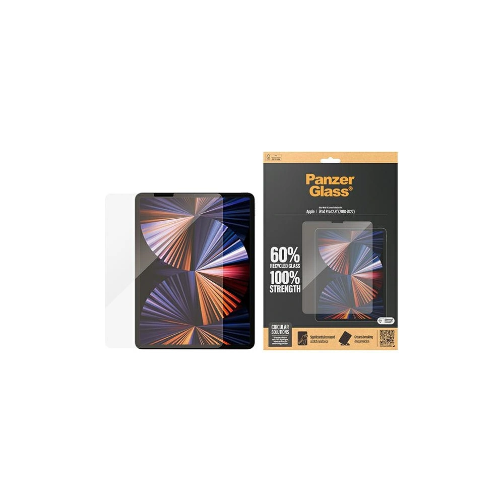 Szkło hartowane PanzerGlass Ultra-Wide Fit Apple iPad Pro 12.9 2020/2021/2022 (4., 5. i 6. generacji) Screen Protection