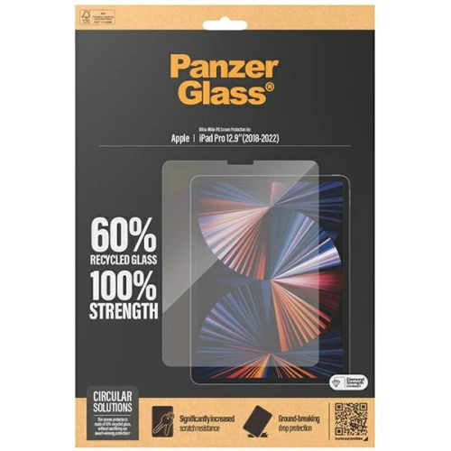Kup Szkło hartowane PanzerGlass Ultra-Wide Fit Apple iPad Pro 12.9 2020/2021/2022 (4., 5. i 6. generacji) Screen Protection - PZG620 - {ean13} - Sklep Home Screen