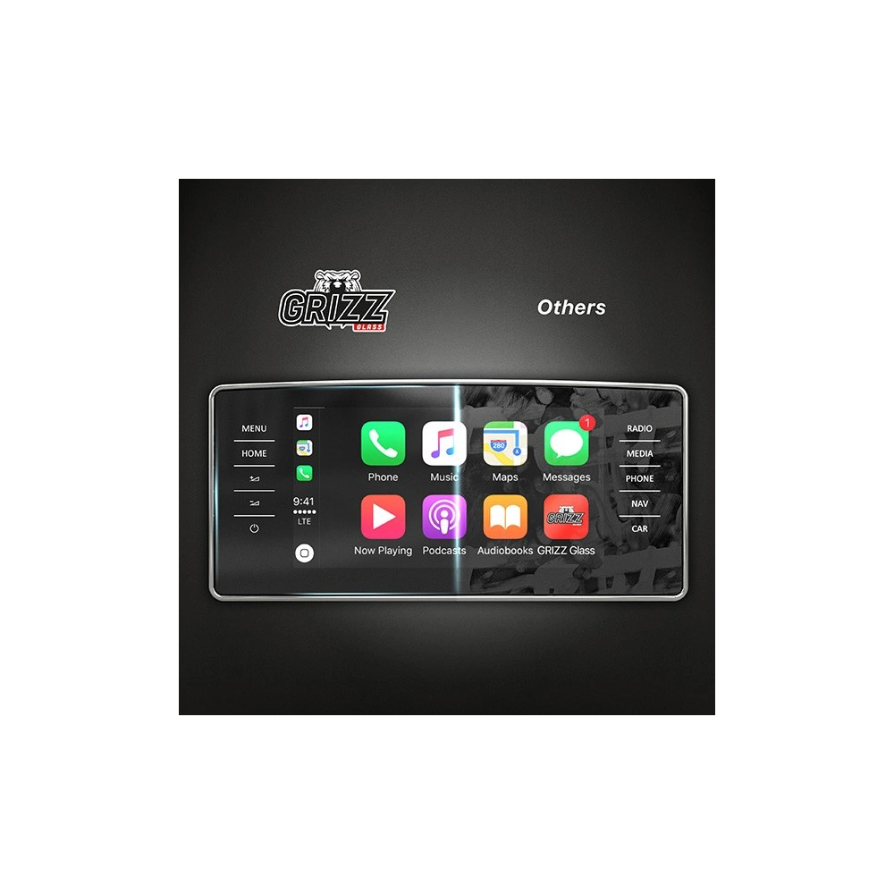 Folia matowa GrizzGlass CarDisplay Protection do Audi Q7 2019-2025 [3w1]