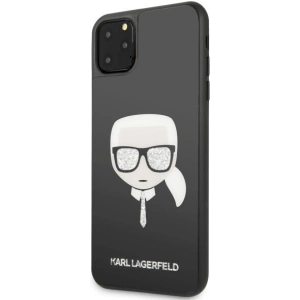 Buy Karl Lagerfeld KLHCN65DLHBK iPhone 11 Pro Max black Iconic Glitter Karl`s Head - KLD166BLK - {ean13} - Home Screen Store Europe