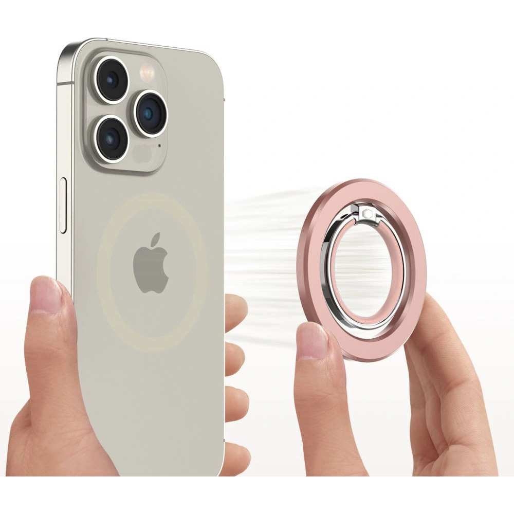 Uchwyt na palec Tech-Protect MMR300 MagSafe Phone Ring Rose Gold