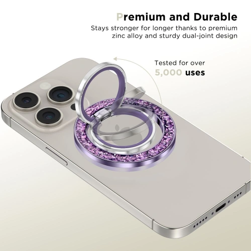 Kup Uchwyt pe deget Tech-Protect MMR200 MagSafe Phone Ring Violet - THP2798 - {ean13} - Sklep Home Screen